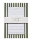 Striped Notepad