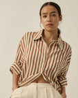 Anaya Stripe Button Up Shirt - Cloth + Cabin