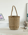 Woven Seagrass Hanging Basket