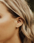 Alice Diamond Hoops - Cloth + Cabin