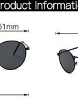 FASHION ROUND SUNGLASSES_CWASG0099 - Cloth + Cabin