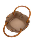 Tulip Raffia Embossed Recycled Top Handle - Cloth + Cabin