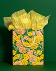 Yellow Stripe Tissue Paper