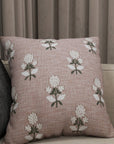Persian-Inspired Embroidered Pillow