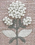 Persian-Inspired Embroidered Pillow