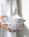 Handmade Ceramic Colander - Cloth + Cabin