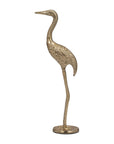 Gold Crane Gleaming Figurine - Cloth + Cabin