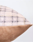 Tartan Suede Pillow - Cloth + Cabin