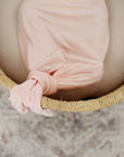 Blush Pink Bamboo Knotted Gown