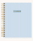 Blue Stripes Undated Planner - Cloth + Cabin