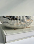 Temis Fluted Concrete Bowl - Cloth + Cabin