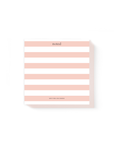 Peony Stripe Chunky Notepad - Cloth + Cabin