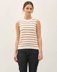 Paula Striped Sweater Tank