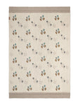 Avery Organic Cotton Knitted Baby Blanket (Poppy)