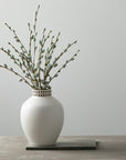 White Ceramic Modern Vase