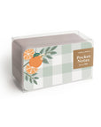 Orange Gingham Pocket Notes™ - Cloth + Cabin
