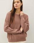 Nina Crew Neck Sweater - Cloth + Cabin