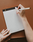 Gold Rivet Basic Notepad