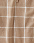 Classic Check Slub Apron - Linen - Cloth + Cabin