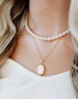 Isabelle Locket Necklace - Cloth + Cabin