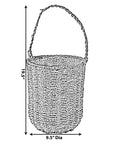 Woven Seagrass Hanging Basket