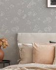 Sun-Bleached Floral Peel and Stick Wallpaper - Cloth + Cabin