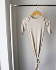 Natural Bamboo Knotted Gown