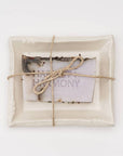 Rose Petal Goat Milk Soap w/ Dish - Cloth + Cabin