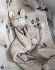 Avery Organic Baby Lovey Blanket (Ollie The Bunny)