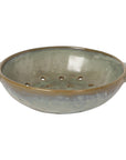 7 Inch Gray Stoneware Fruit Bowl - Cloth + Cabin