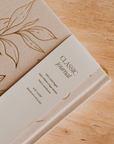 Gold Leaves Notes Journal - Cloth + Cabin
