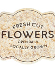Fresh Cut Flowers Wall Decor