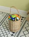 Woven Seagrass Hanging Basket