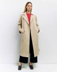 Diane Brushed Twill Trench Coat