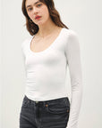 Kaleigh Basic Long Sleeve Top - Cloth + Cabin