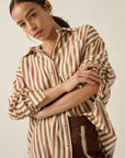 Anaya Stripe Button Up Shirt - Cloth + Cabin