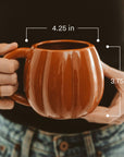 Brown Pumpkin Coffee Mug - Cloth + Cabin