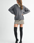 Tamara Oversized V-Neck Sweater - Cloth + Cabin