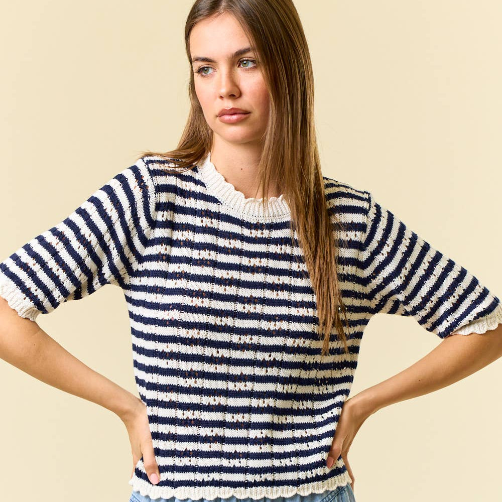 Haylie Knit Top - Cloth + Cabin