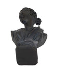 Bronze Grecian Bust Sculpture - Cloth + Cabin