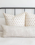 White Floral Pillow Cover