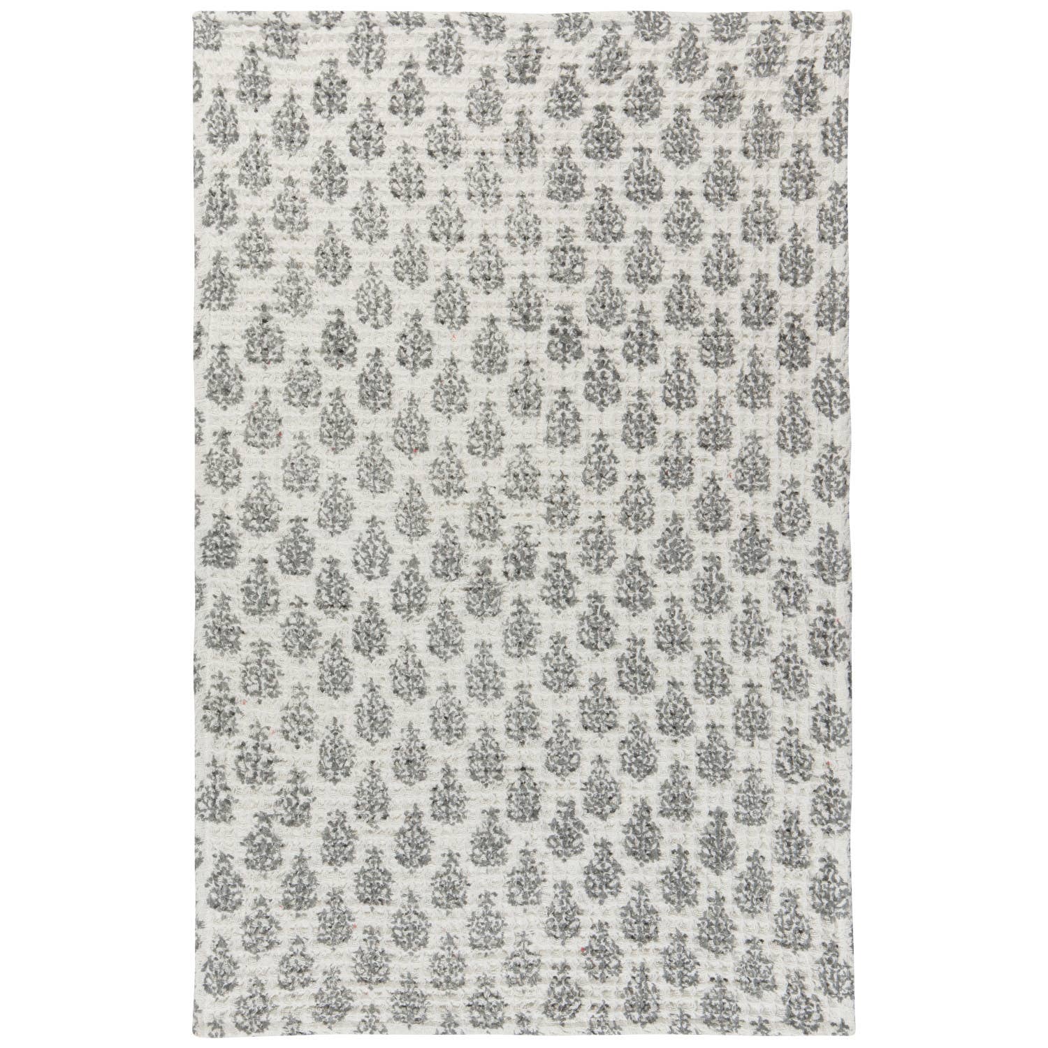 Blomma Block Print Dishtowel - Cloth + Cabin