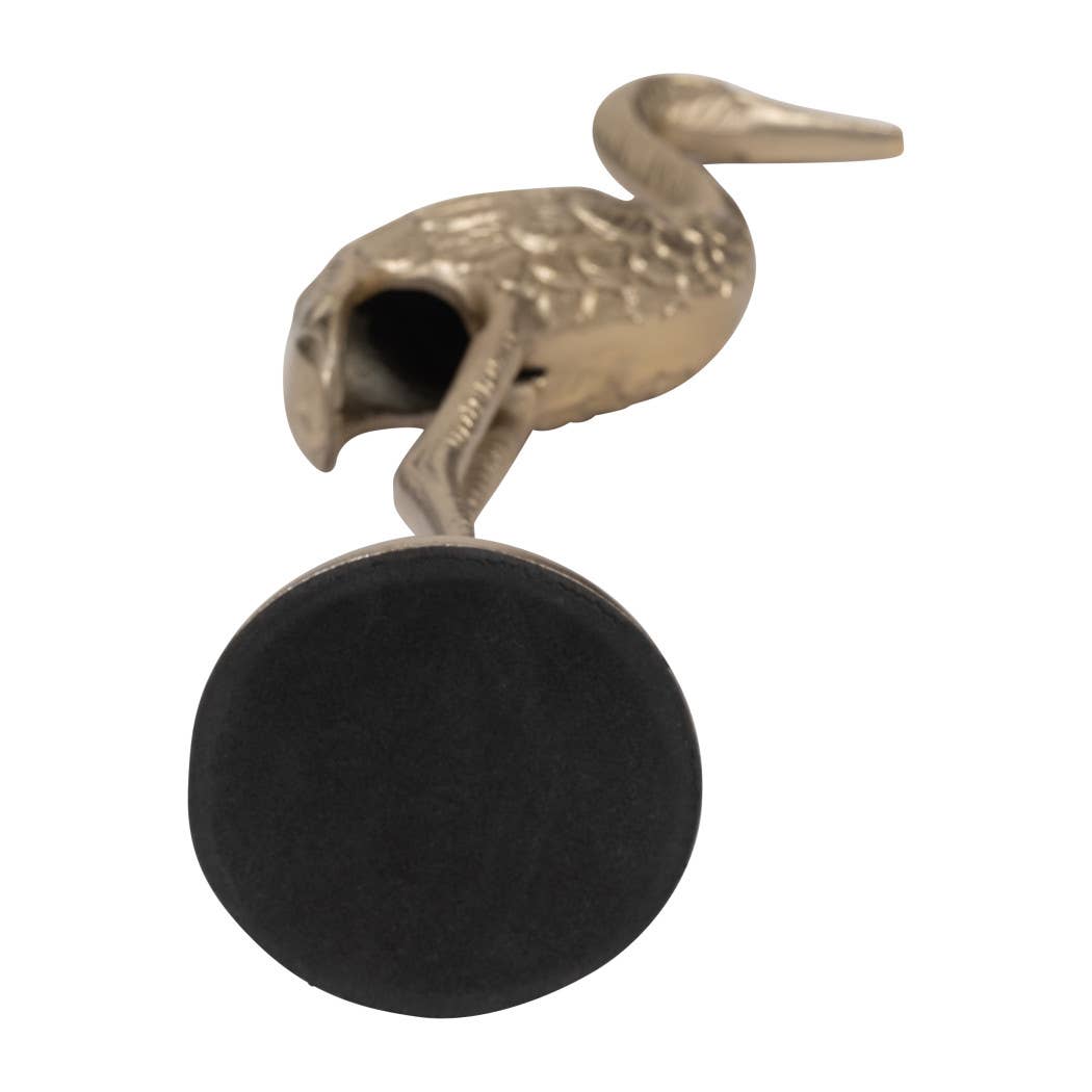 Gold Crane Gleaming Figurine - Cloth + Cabin