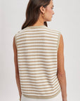 Nyasia Button-Up Sweater Tank - Cloth + Cabin
