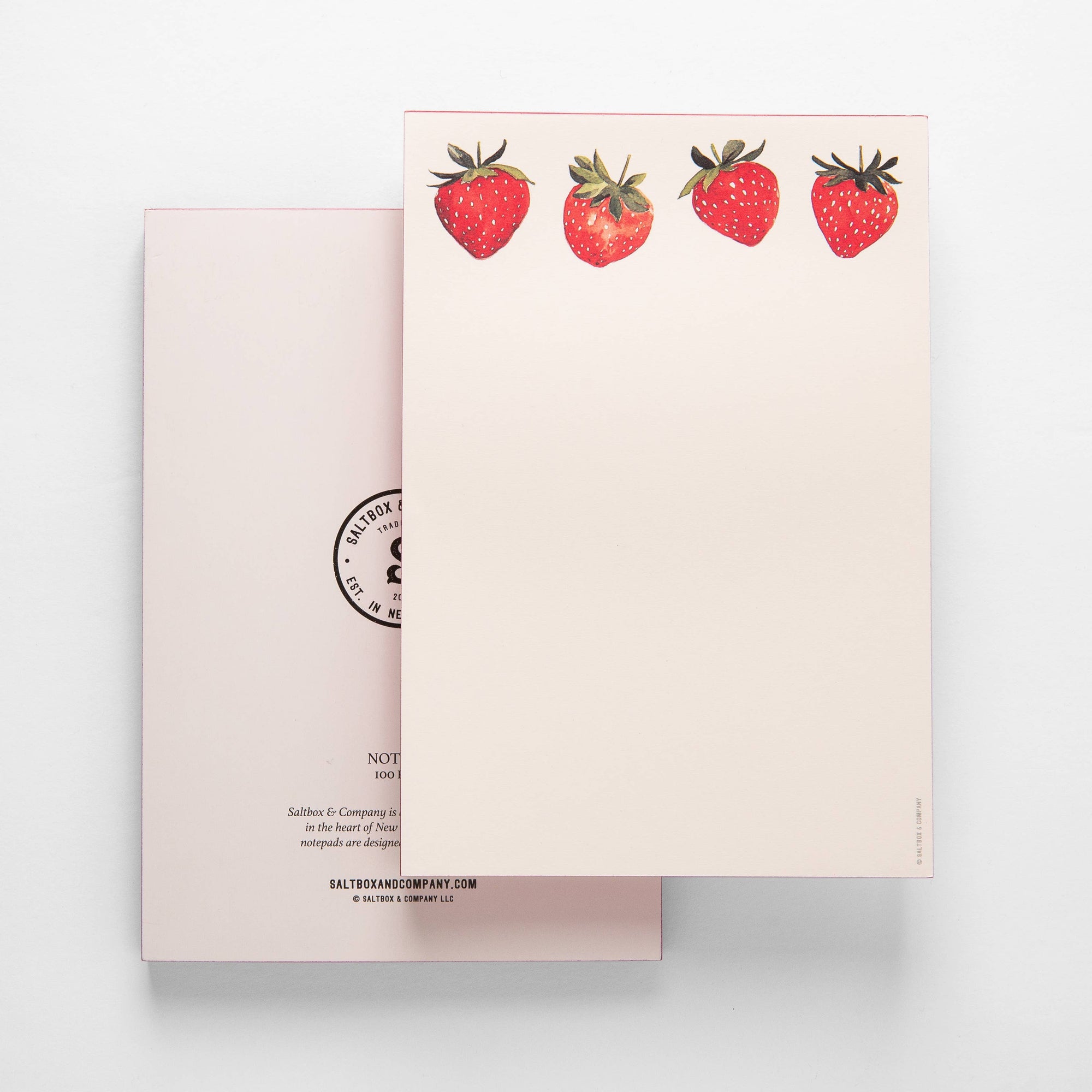 Strawberries - Notepad - Cloth + Cabin