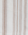 Stripe Dish Towel in Nougat / Set of 2