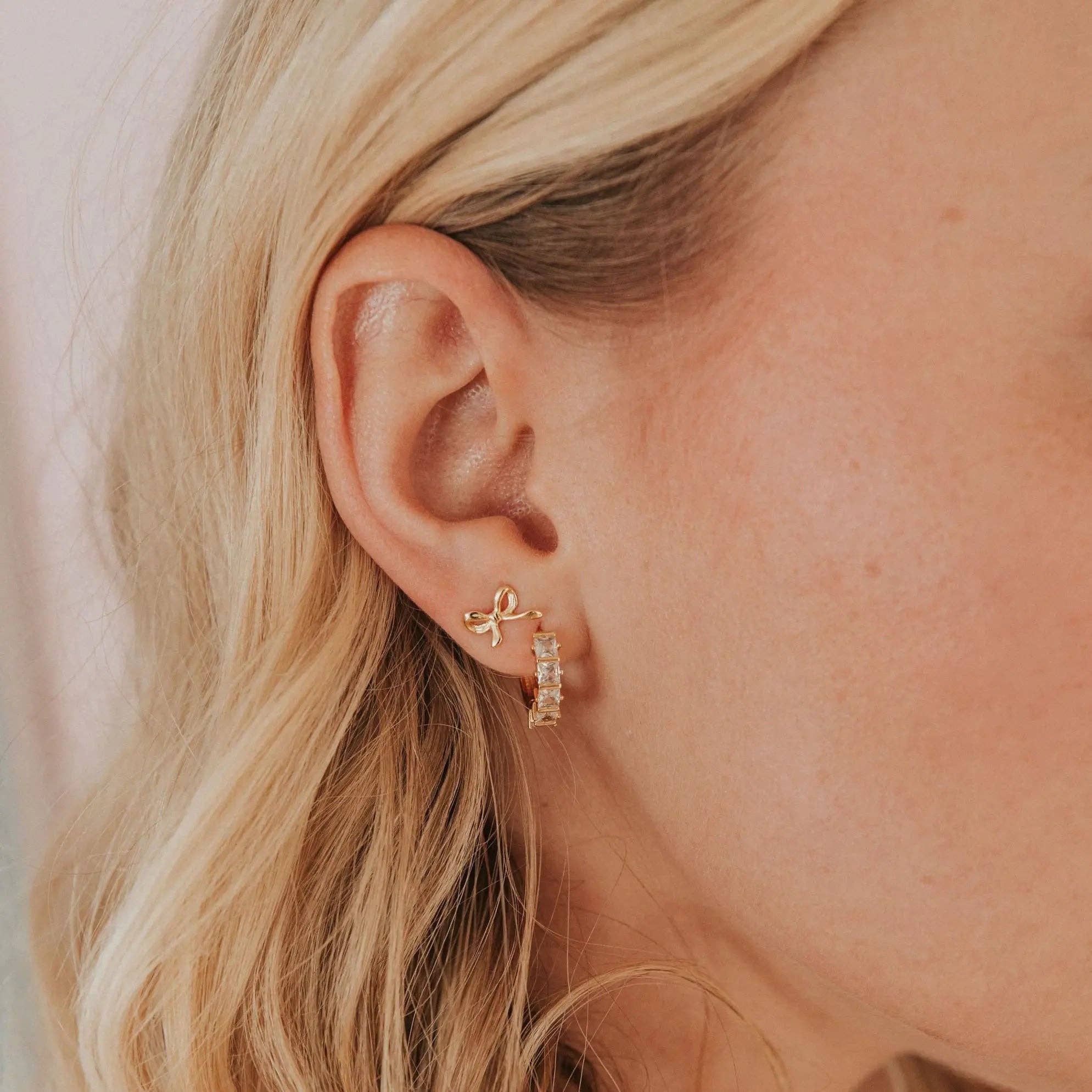 Ella Bow Studs - Cloth + Cabin