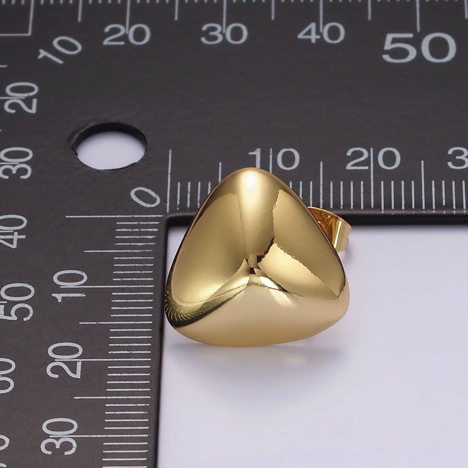 Triangle Geometric Stud Earrings - Cloth + Cabin