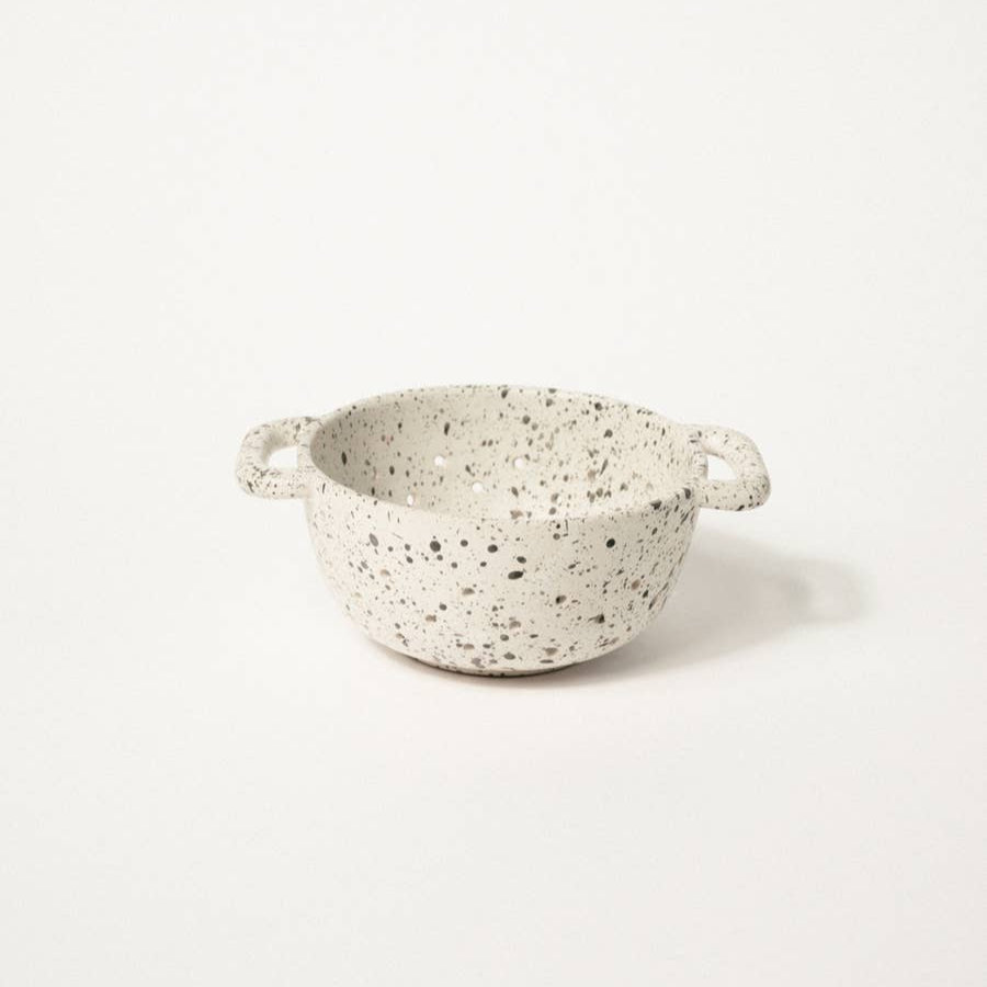 Handmade Ceramic Colander - Cloth + Cabin
