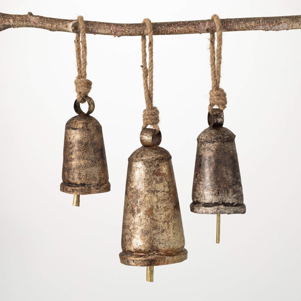 Rustic Bell Ornament - Cloth + Cabin